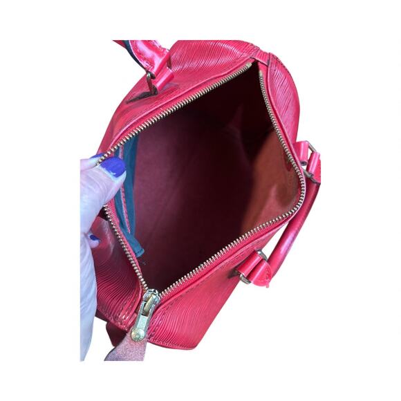 Louis Vuitton Epi Speedy 25 Castillan Red - Picture 8 of 8
